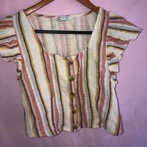 American eagle crop top tank top